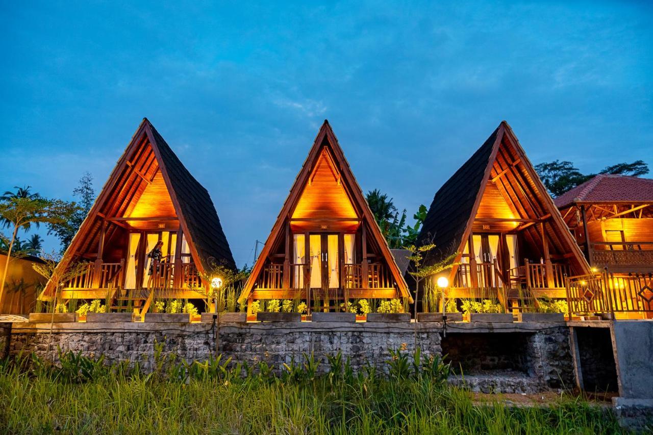 The Pyramid Ubud River Villas Payangan Exterior foto