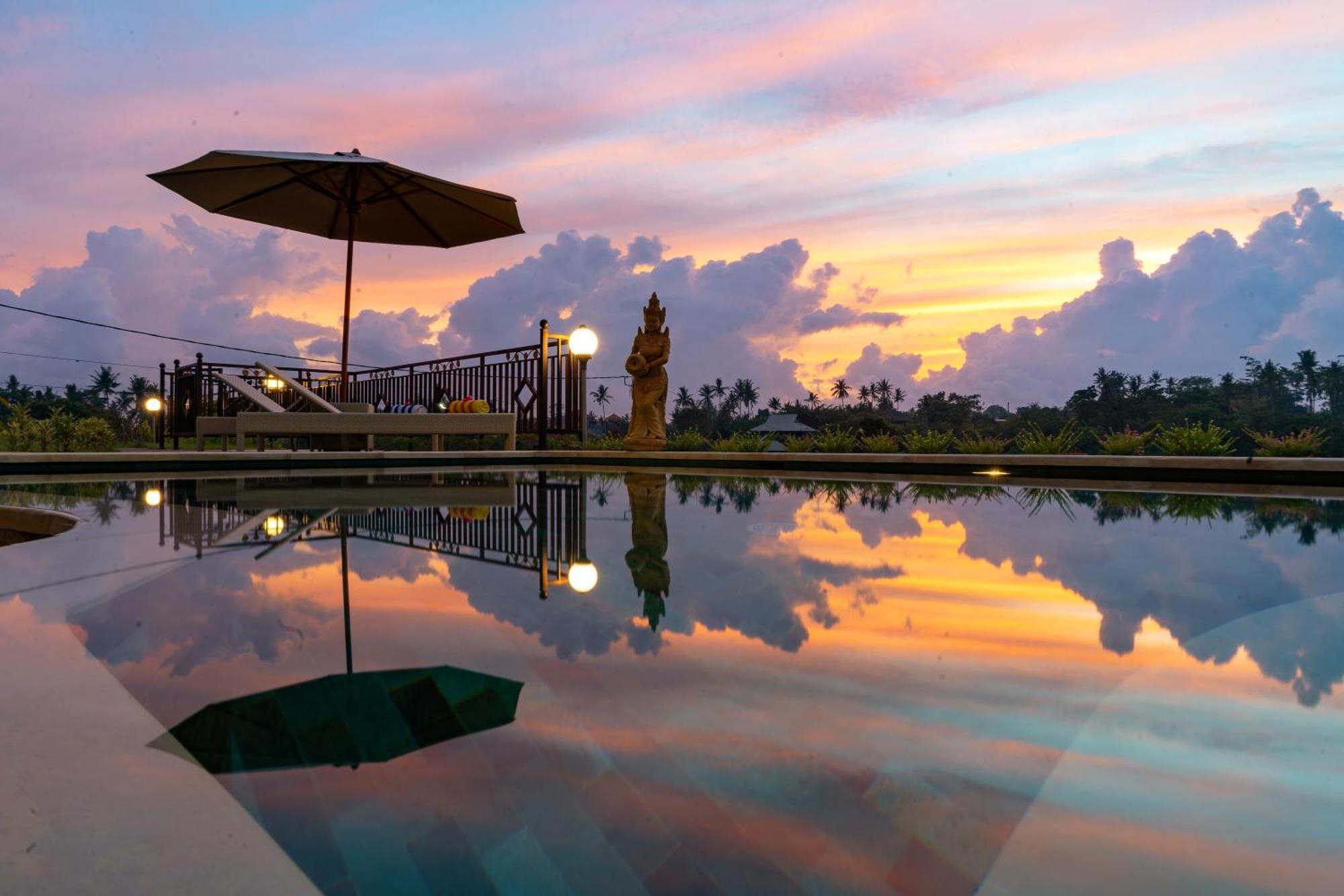 The Pyramid Ubud River Villas Payangan Exterior foto